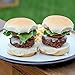 Yumms! Burger Press Double Hamburger Patty Press Slider Mini Appetizer Hamburger Press