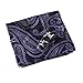 EEF1B07-08 Mens Style Microfiber paisleyed Pocket Square Cufflinks Set By Epoint