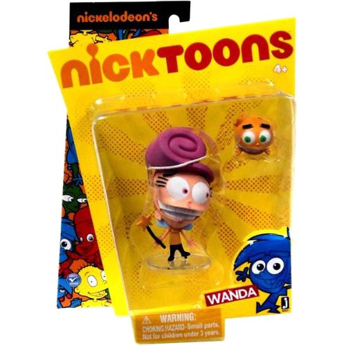 Nicktoons Fairly Odd Parents 3 Inch Action Figure - Wanda by Nickelodeon