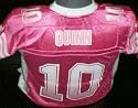 Brady Quinn #10 Youth Pink Jersey