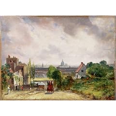 Poster 70 x 50 cm - "Sir Richard Steele's Cottage" von John Constable / Bridgeman Art Library - auch in anderen Gr��en und als Leinwandbild erh�ltlich