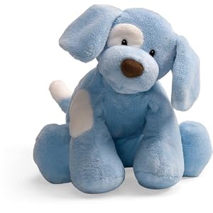 Gund Baby Spunky Plush Puppy Toy Extra Large, Blue by Gund