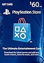 $60 PlayStation Store Gift Card - PS4 / PS3 / PS Vita [Digital Code]