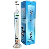 G.W. Schleidt SH213 Galileo Thermometer 12 - Inch Multicolored - B0012371GK