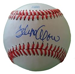 Team Dominican Republic! Felipe Alou Autographed ROLB Baseball, World Baseball Classic, San Francisco Giants, Atlanta Braves, New York Yankees, Proof Photo