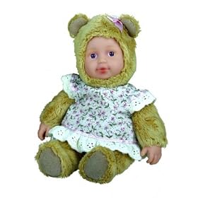 Anne Geddes Bean Filled Collection 9 Baby Bears Floral Dress by 