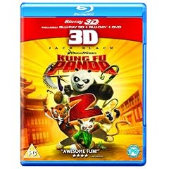 Kung Fu Panda 2 3D (Blu-ray 3D + Blu-ray + DVD) [2012][Region Free]