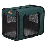 Midwest Canine Camper Double Door Soft Sided Crate, 31 Inches by 22 Inches by 24 Inches