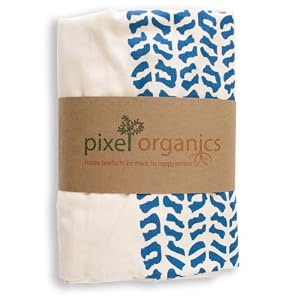 Buy Pixel Organics Organic Twin Flat Sheet in Tire... by Pixel Organics now!