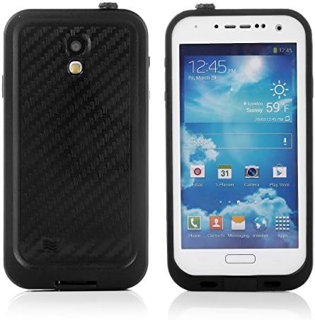 Galaxy S4 Waterproof Case, Underwater Waterproof, Dust Proof, Snow Proof, Shock Proof, Dirt proof, Sweat Proof Case with Touched Transparent Screen Protector, Heavy Duty Protective Carrying Cover Case, Durable Full Sealed Protection Case Cover for Samsung Galaxy S4 (White)