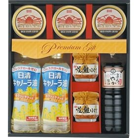 【クリックで詳細表示】日清オイリオ＆シーフードバラエティギフト NNM-50