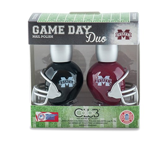 MICHIGAN STATE SPARTANS GAME DAY DUO NAIL POLISH SET-MICHIGAN STATE UNIVERSITY NAIL POLISH-INCLUDES 2 BOTTLES AS SHOWN MICHIGAN STATE SPARTANS GAME DAY DUO NAIL POLISH SET-MICHIGAN STATE UNIVERSITY NAIL POLISH-INCLUDES 2 BOTTLES AS SHOWN