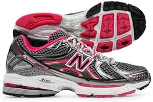 NB 760 B Stability Running Shoes Black/Silver/Rose - size 7.5