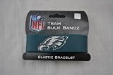 Philadelphia Eagles Logo 1 inch NFL extra wide bulky Bandz Bracelet *NEW*