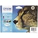 Epson Multipack T0715 - Print cartridge - 1 x black, yellow, cyan, magenta - ...