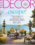 Elle Decor Magazine June 2008 Chic Outdoor Living (ESCAPE! Weekend Houses that make a splash; 57 Fantastic Gifts for gracious hosts; Sunny Places Breezy Spaces)