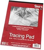 Darice 9-Inch-by-12-Inch Tracing Paper, 100-Sheets