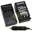 FUJI NP-40 / PENTAX D-LI8 / Panasonic DMW-BCB7, CGA-S004E / Kodak KLIC-7005 Compact Battery Charger Set