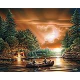 White Mountain Puzzles Evening Rendezvous - 1000 Piece Jigsaw Puzzle
