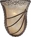 Minka Lavery 330 Washed Antique Gold Transitional Single Light Up Lighting Wall Washe...