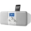 Boston Acoustics Duo-I Plus iPhone/iPod Dock AM/FM Stereo Radio and Clock Functions (Gloss White)