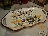 16 platter Olio D`Oliva design - D`Lusso Collections (Set of 12)