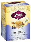 519y6Pr8xLL. SL160  Yogi Chai Black, Herbal Tea Supplement, 16 Count Tea Bags