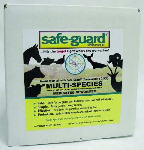 Safeguard 0.50% Dewormer Pellet, 10 Lbs