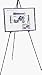 Quartet Heavy-Duty Instant Easel (27E)