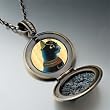 Egyptian- Bastet Cat Photo Italian Pendant Necklace
