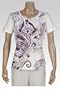 Womens Paisley Printed Hotfix Tee