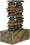 Indoor Fountains item: Alpine TT8002 Stones Tower Fountain