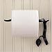 Kitchen & Housewares : Iron Leaf Bath Tissue Holder Hand Made