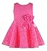 Rorychen Baby Girls' Sleeveless Lace Zipper Dress 18 Months Pink
