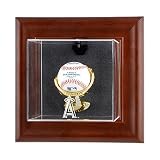 Mounted Memories Los Angeles Angels Of Anaheim Brown Framed Wall Mounted Logo Baseball Case