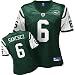 Mark Sanchez Green Reebok NFL Replica New York Jets Women's Jersey - Small