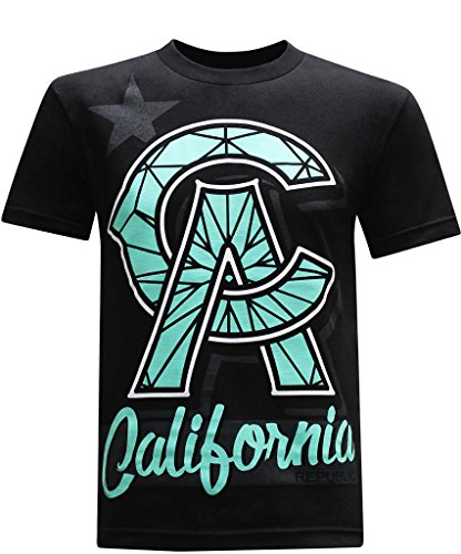 California Republic CA Diamond Men's T-Shirt