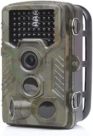 Trail Camera 2.4 Inch LCD 12 MP 1080P HD 120 degree PIR lens IP56 Waterproof 65ft triggering 46pcs IR LEDs for Night Vision Hunting Wildlife Monitor Protect Surveillance Camera