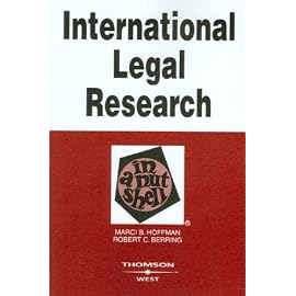 International Legal Research in a Nutshell (Nutshell Series)