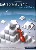 Entrepreneurship and Small Firms
