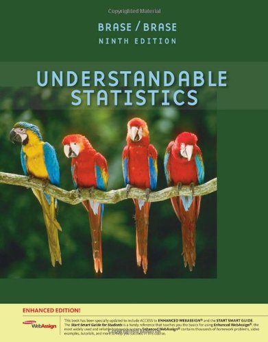 understandable statistics enhanced edition with enhanced webassign 1 semester printed access card