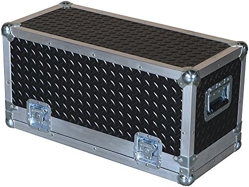 Head Amplifier 3/8 Ply Professional ATA Case with Diamond Plate Laminate Fits Peavey 6505 Plus