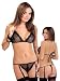 Bang! Fishnet and Lace 2-piece Set