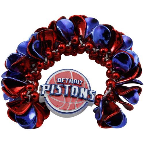 Detroit Pistons Game Day Beads Bracelet
