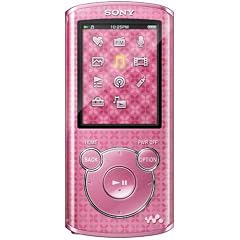 Sony Walkman NWZ-E463P Video-Walkman (4GB, USB, Mikrofon) pink