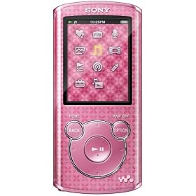 Sony NWZE463P.CEW Series 4GB Walkman - Pink
