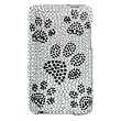 Sparkling Silver with Black Dog Paw Full Diamond Rhinestone Snap on Hard Skin Faceplate Bling Cover Case for Apple Ipod Touch Itouch 2nd Gen 3rd Gen Sparkling Silver with Black Dog Paw Full Diamond Rhinestone Snap on Hard Skin Faceplate Bling Cover Case for Apple Ipod Touch Itouch 2nd Gen 3rd Gen