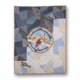 Airplane, Quilt Crib 36X 46