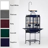 Nina Playtop Bird Cage - Ruby - 20L x 18D x 25H