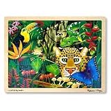 Melissa & Doug Rainforest Floor Puzzle (100 pc)